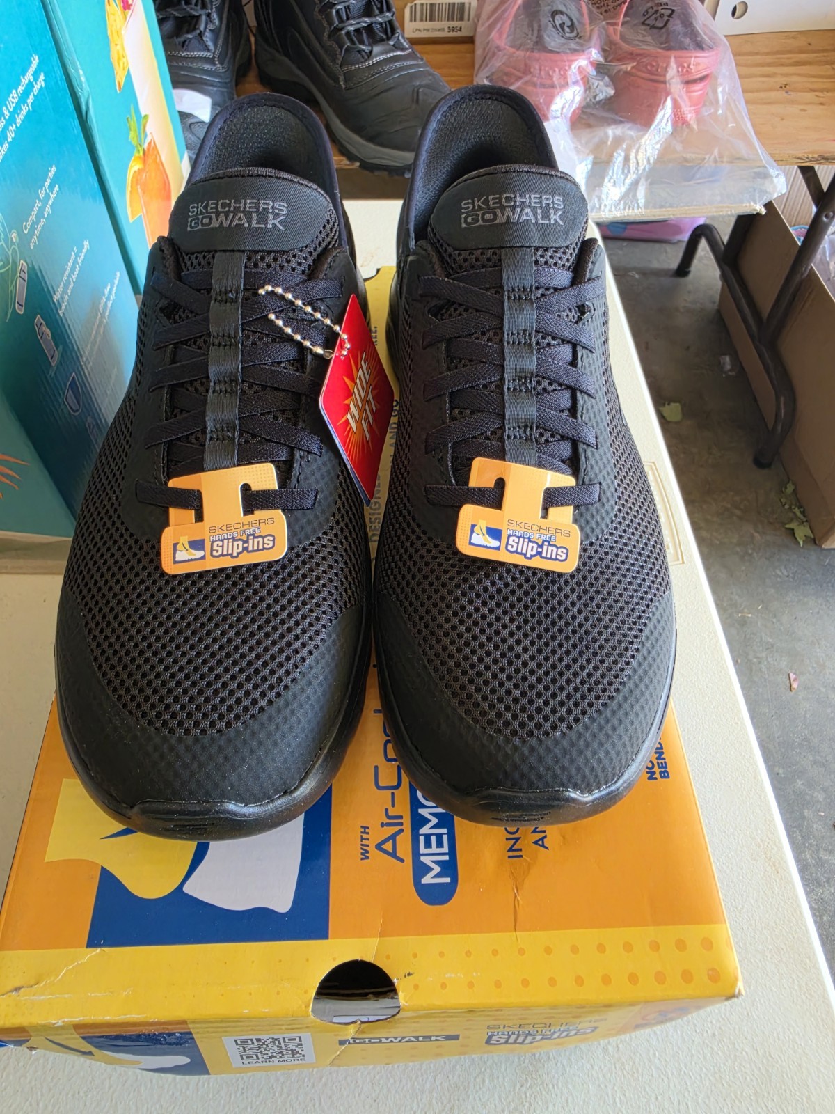 Skechers Women’s Slip-Ins GO WALK Joy Comfort Walking Shoes Black Size:9 88D