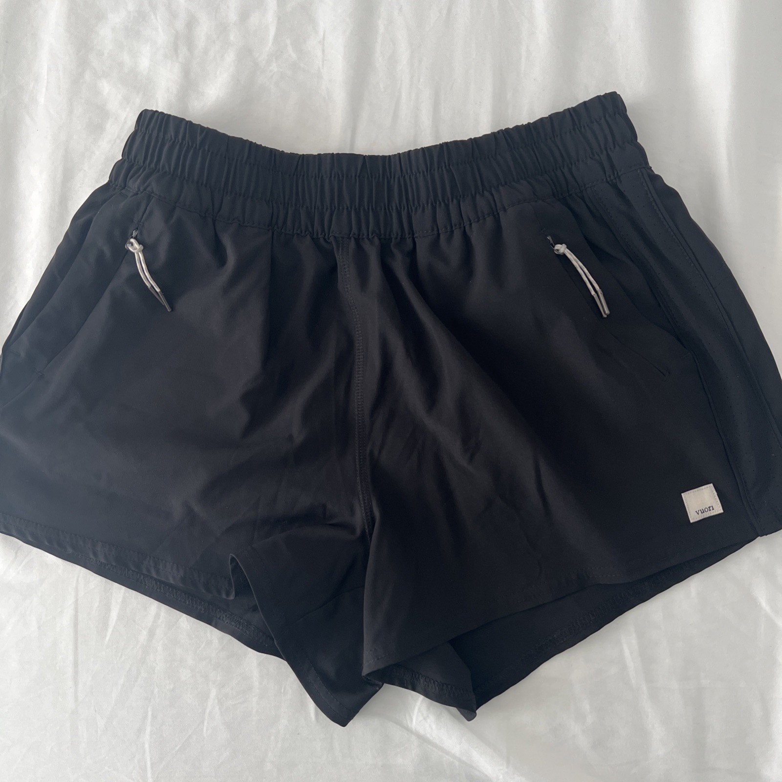 VUORI Dash Shorts SMALL 3” Inseam Black EUC