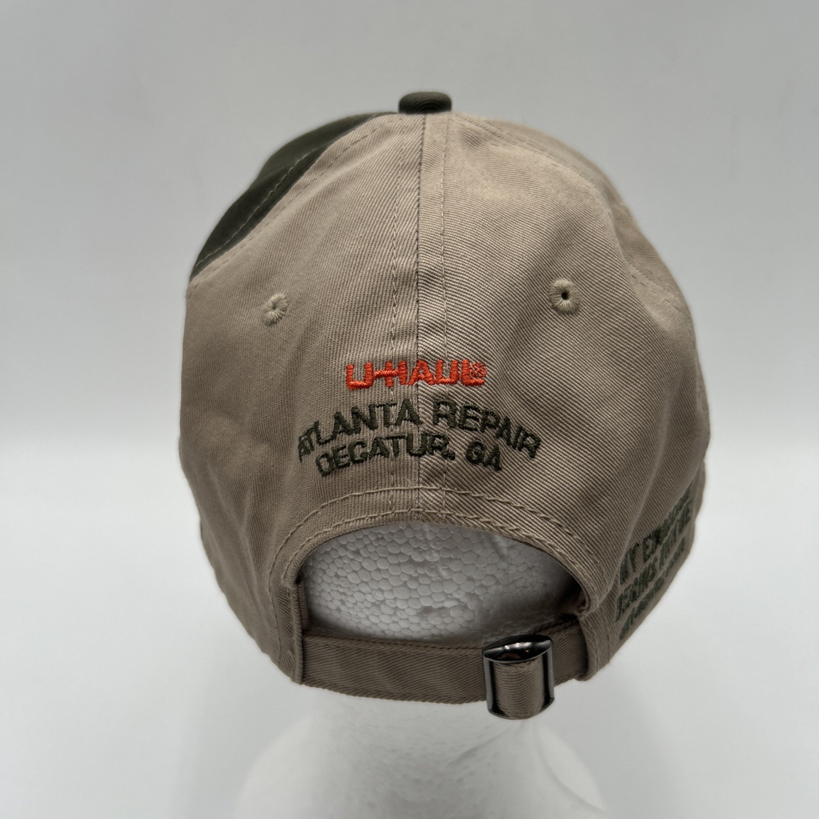 Rare U-Haul Co. Hat Uhaul University Embroidered Brim Springfield MO Cap JET
