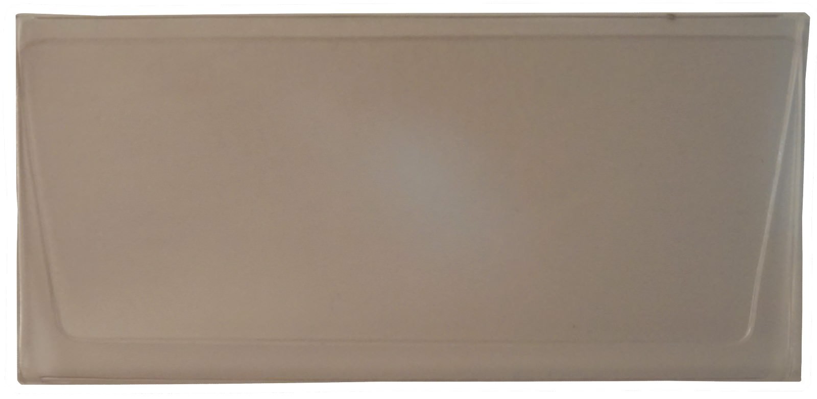 Standard Checkbook Divider Insert Duplicate Clear Vinyl Cover Size 6×2.8 Inch