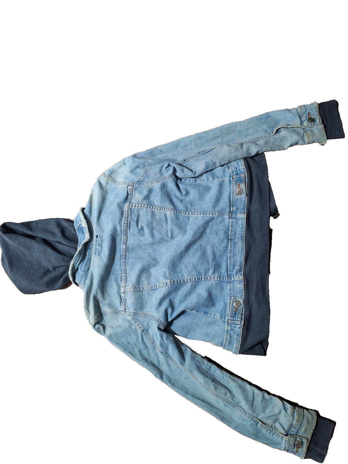 JET by John Eshaya,women blue Grey style hoodie, by John Eshaya