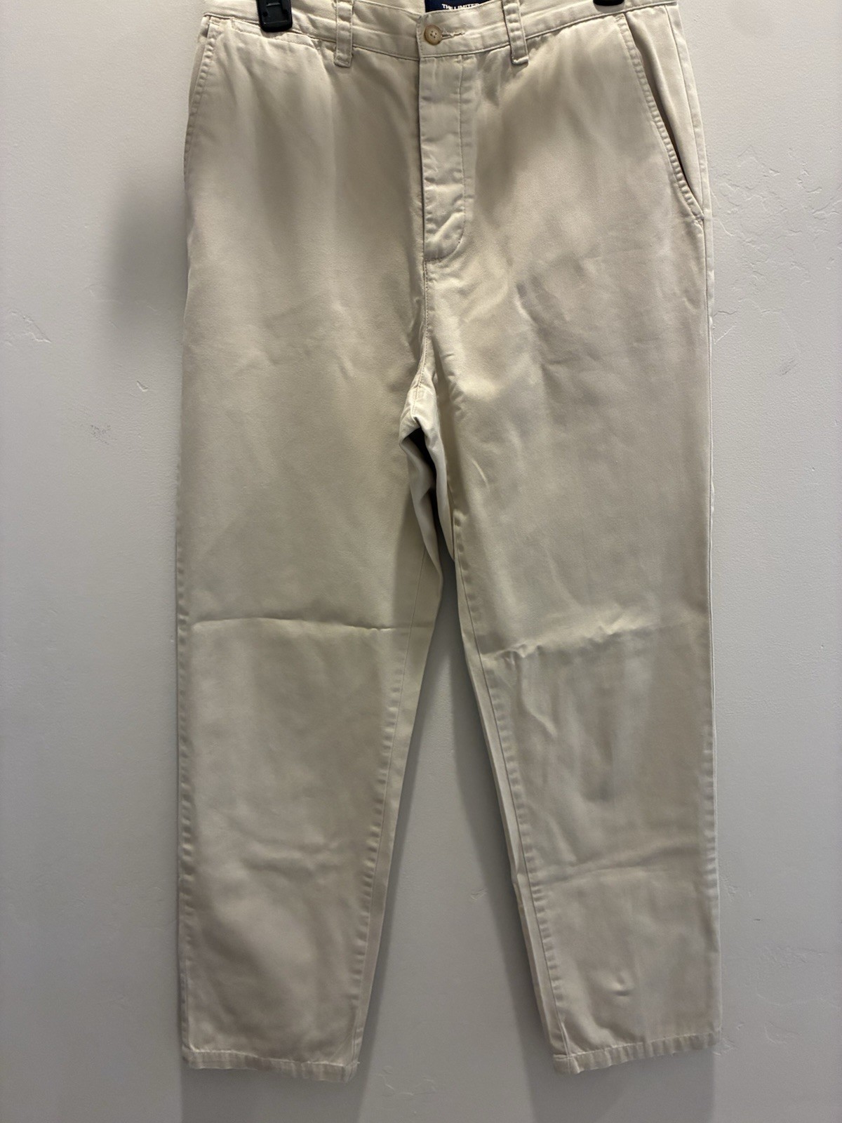 The Limited Women’s Beige Chino Pants Flat Front Straight Leg Twill Pockets 10