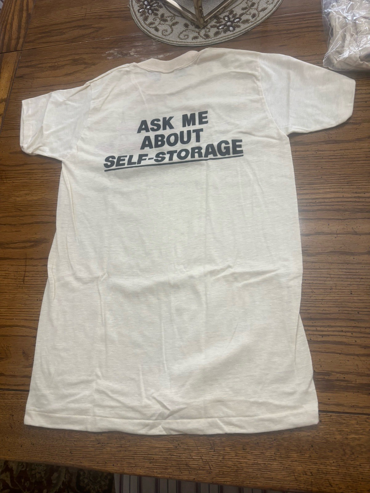 Vtg 1970s U-Haul Single Stitch T Shirt Deadstock Rare Stedman 2 Sided Medium