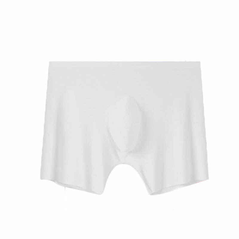 Sexy Men Ice Silk Seamless Boxer Briefs Pouch Underwear Shorts Trunks Underpant✔