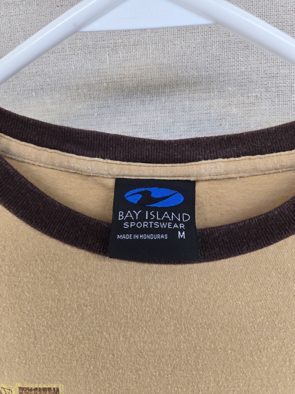 Vintage 2003 The Doors – Jim Morrison Rock Band Ringer Shirt Mens Medium Beige