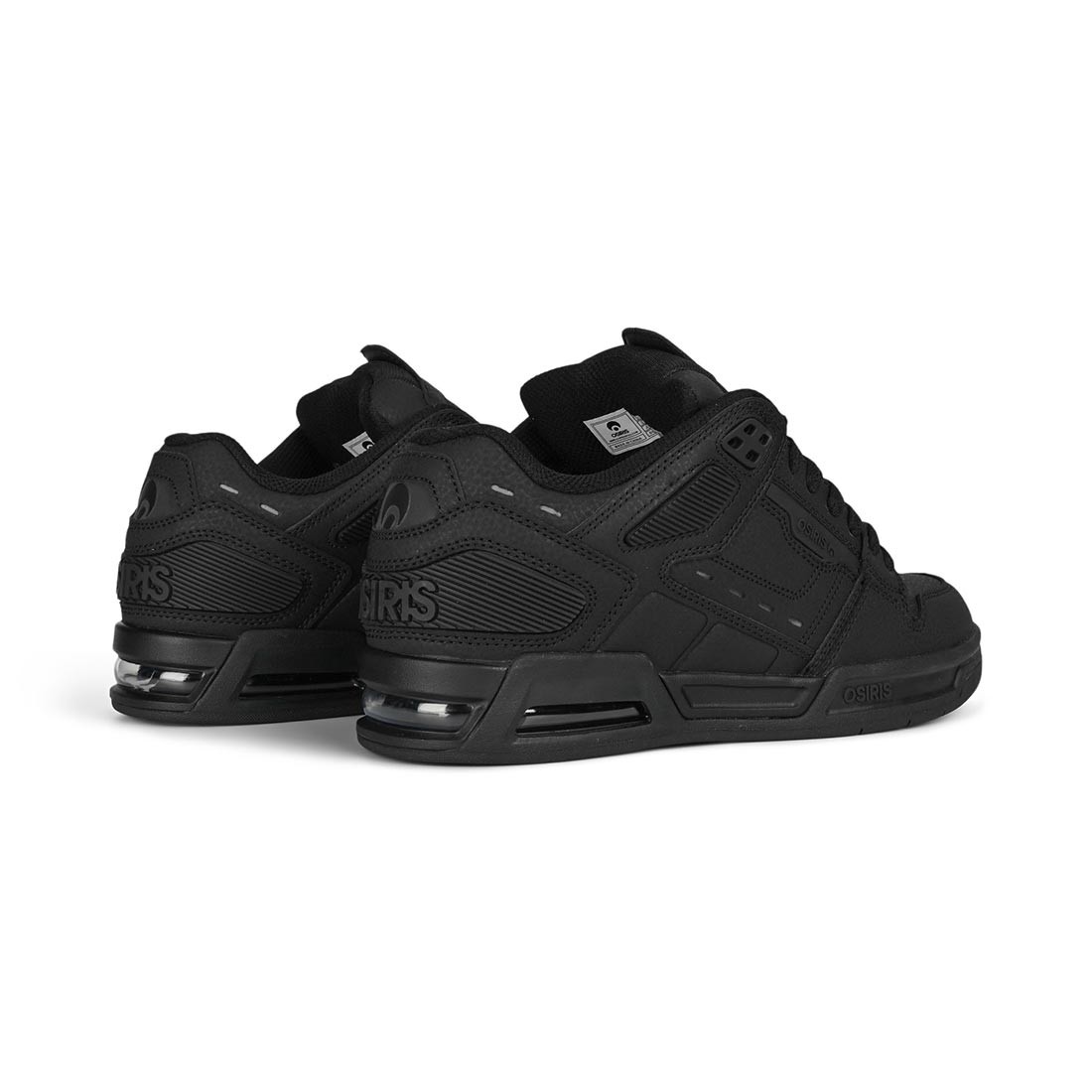 Osiris Peril Skate Shoes – Black/Black/Black