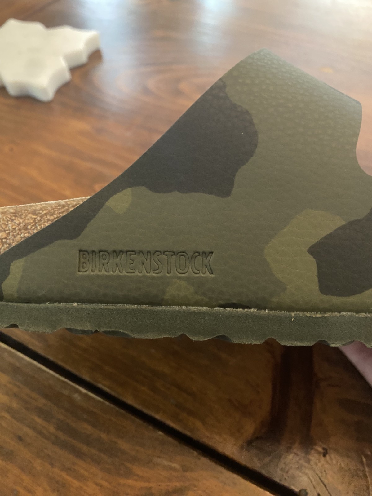 LEFT ONLY Birkenstock Arizona Birko Flor Soft Footbed Camo, Size 40