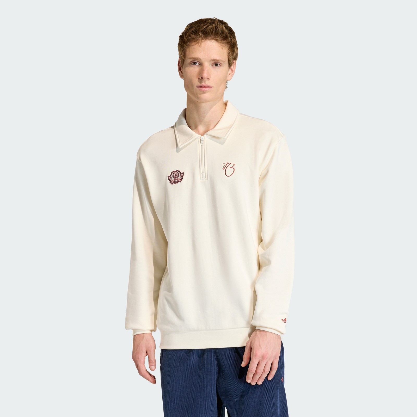 adidas men Jude Bellingham Loose Half Zip Sweater