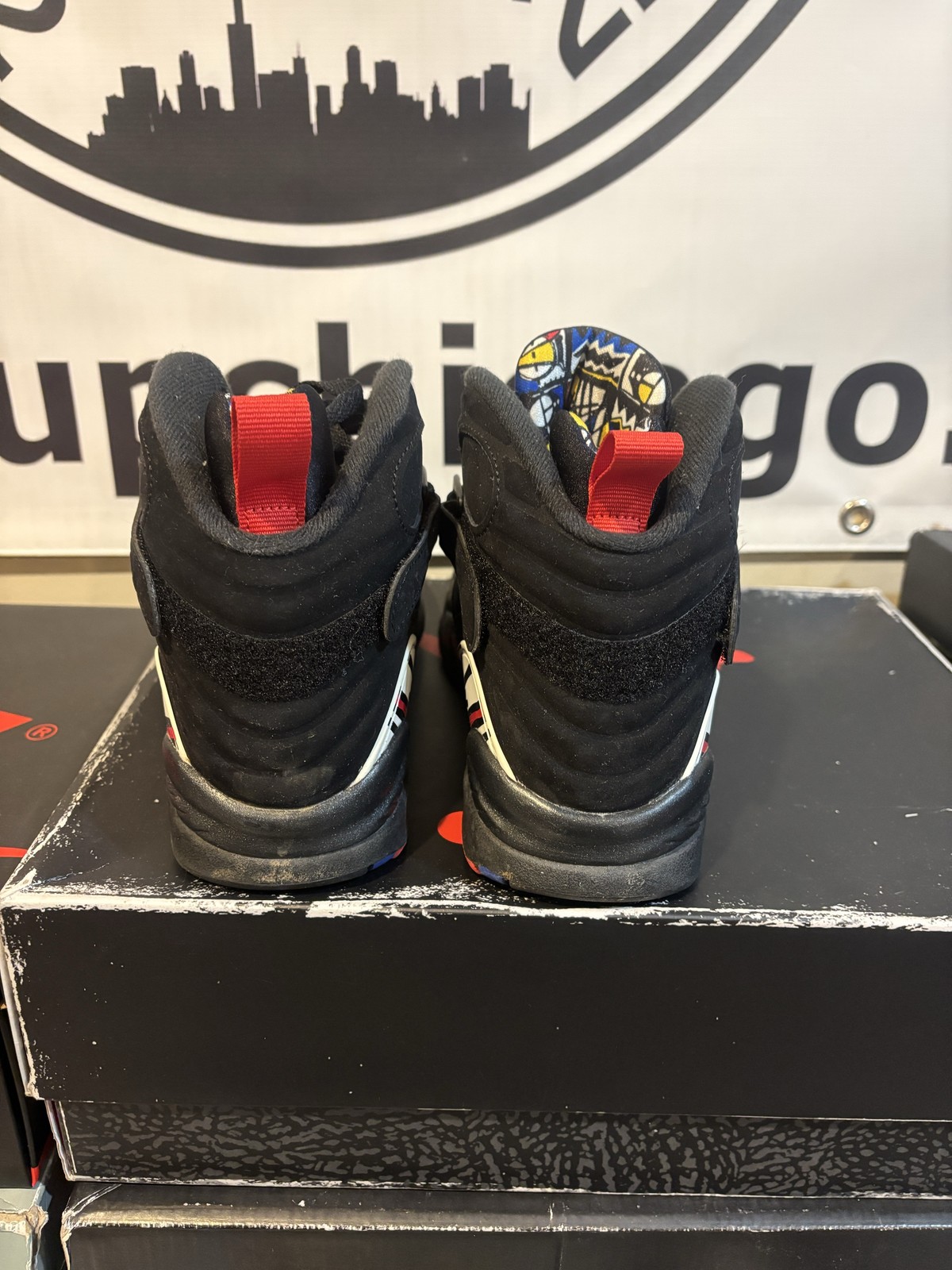 Size 5.5Y – Jordan 8 Retro Playoffs (2023) (GS) – Pre-Owned