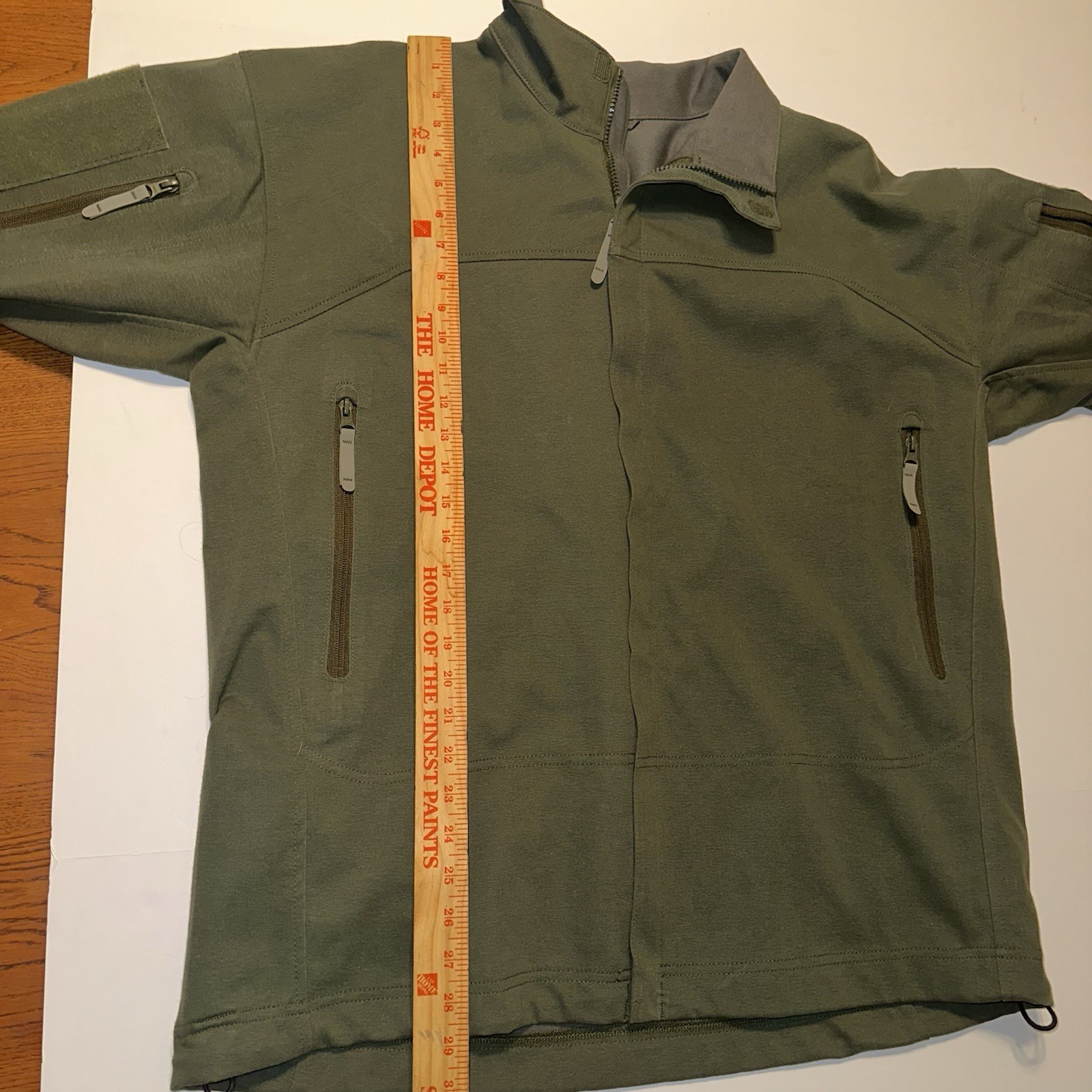 NWT MASSIF Mens XL Lightweight Tactical Jacket Green FR Flame Resistant Military