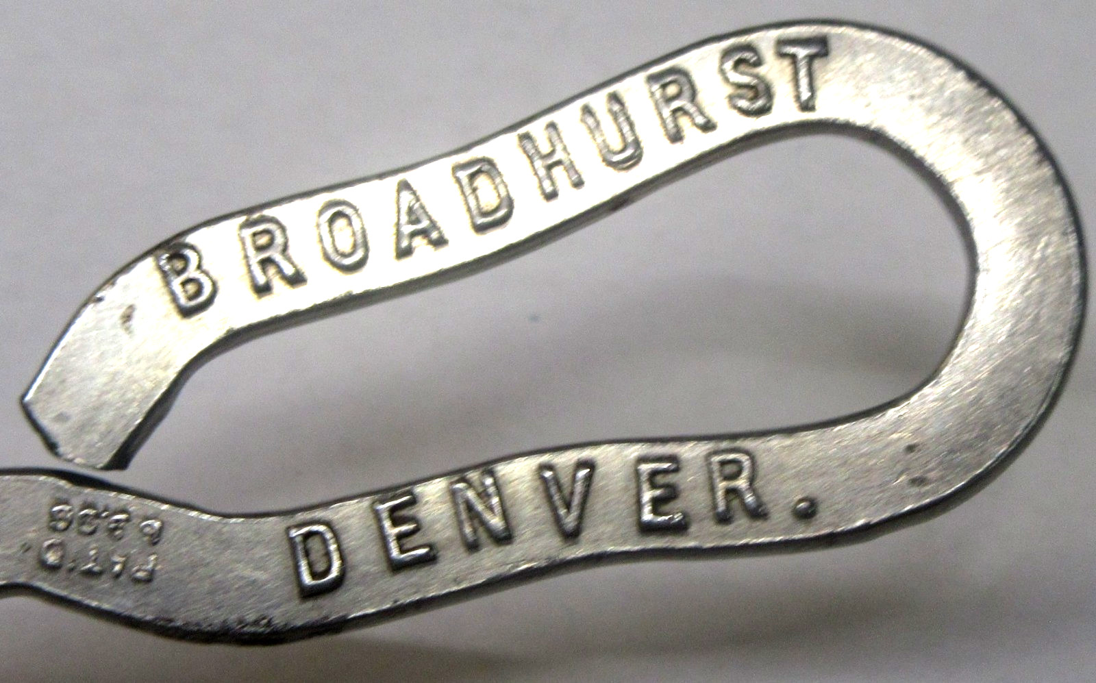 early BROADHURST Denver Shoe Button Hook buttonhook *