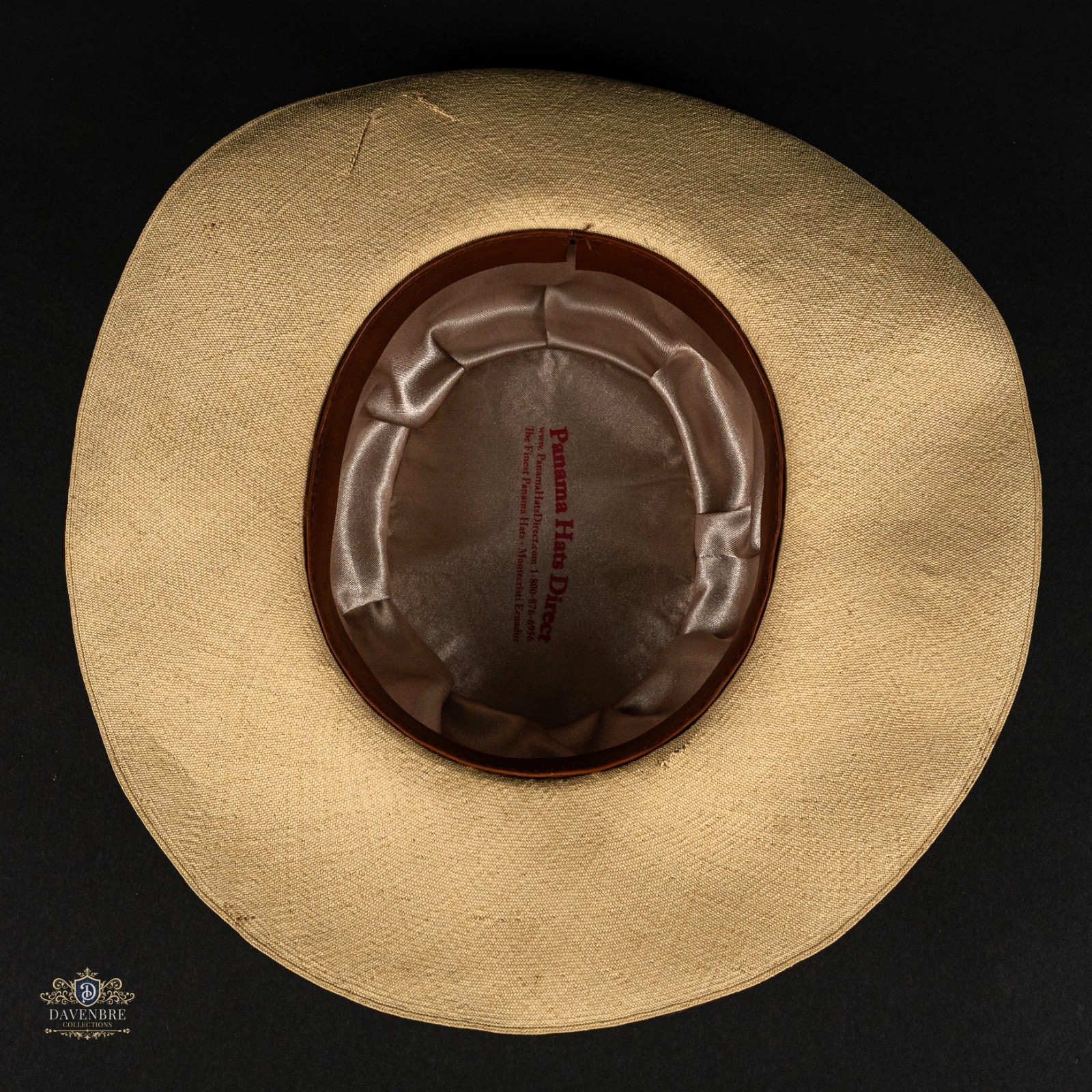 Panama Hats Direct Havana Toquilla Palm Fino Straw Panama Hat Natural 7 1/8