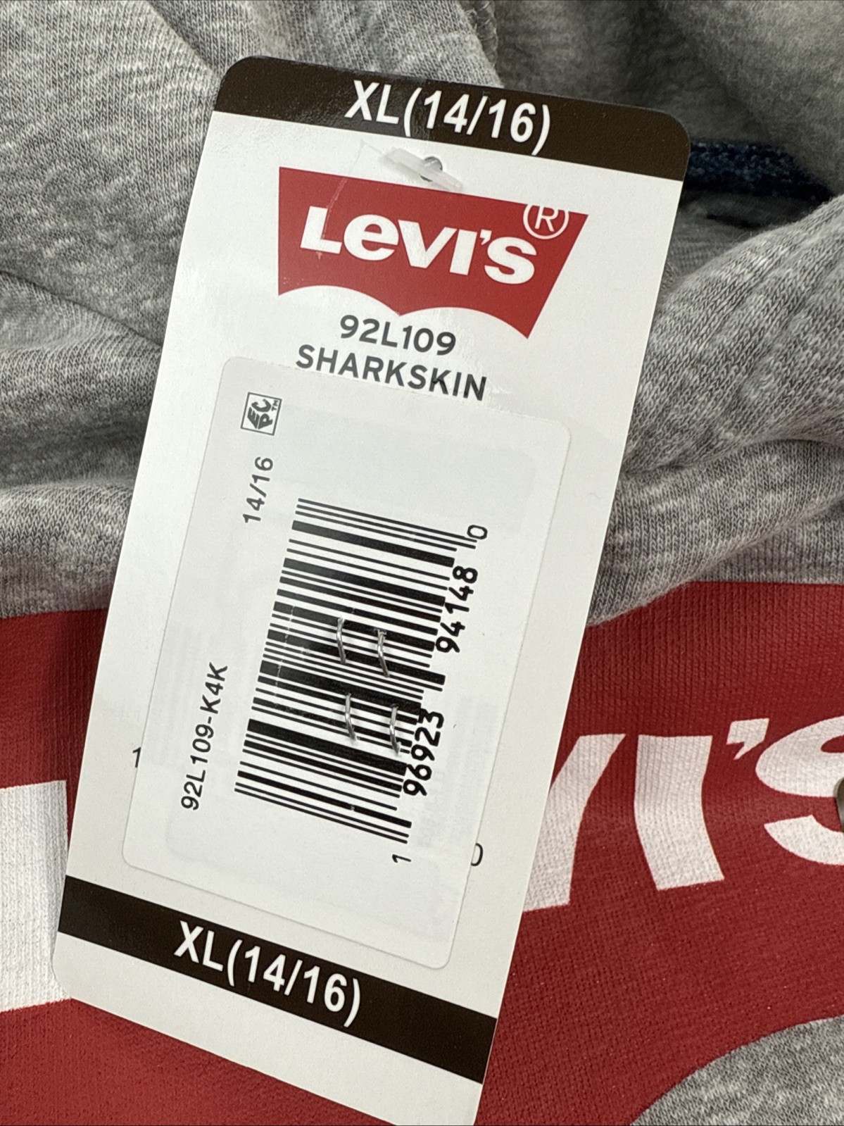 Boy’s Levi’s Easy Fit Soft Fleece Hoodie