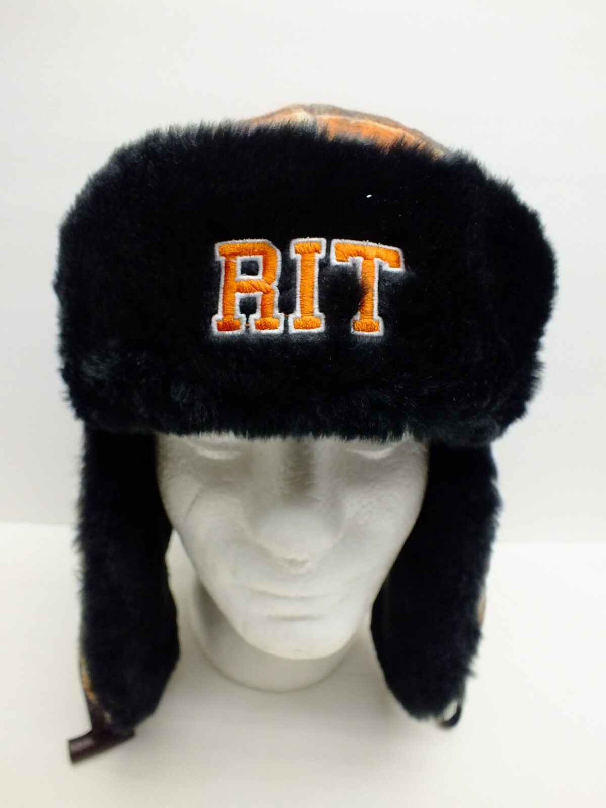 ROCHESTER INSTITUTE OF TECHNOLOGY NCAA RIT WINTER TROOPER TRAPPER EAR FLAP HAT