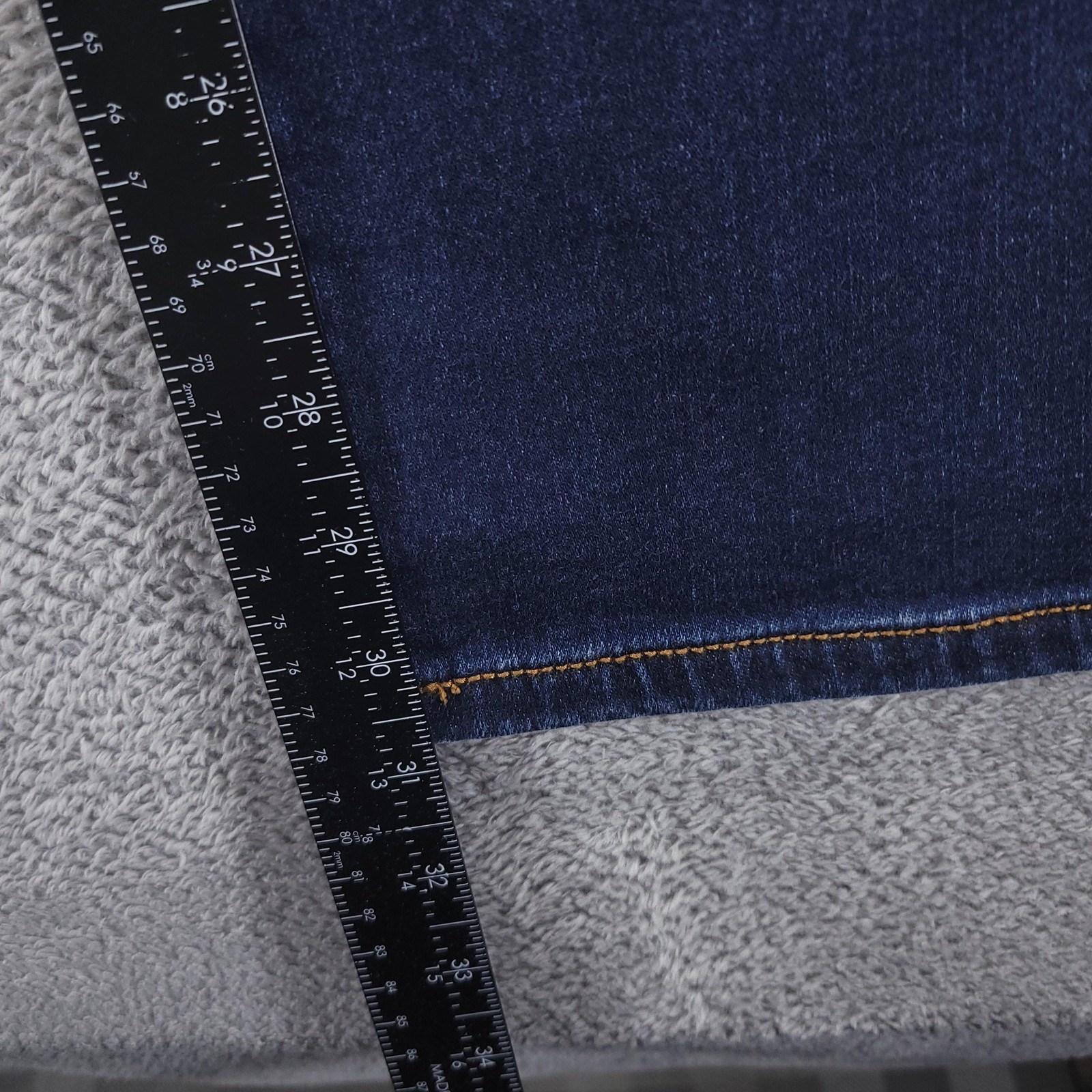 Judy Blue Jeans Womens 26 Blue High Rise Straight Dark Wash Stretch Denim