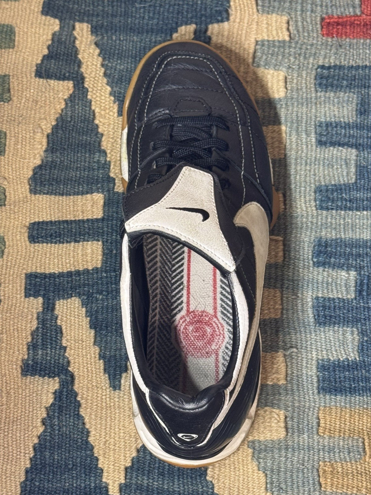 Vintage 2006 Nike Legend IC US8 Soccer Shoes FIFA World Cup *Flaw In Description
