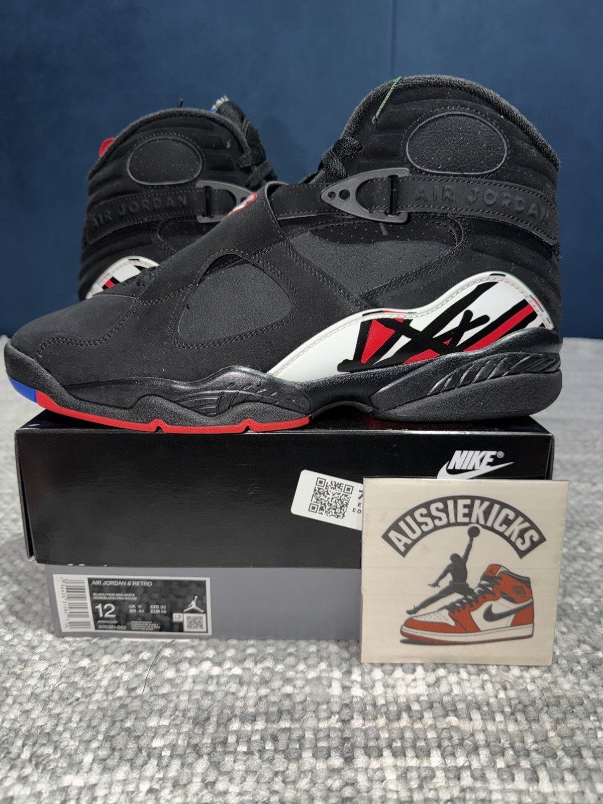 Size 12 – Jordan 8 Retro Mid Playoff