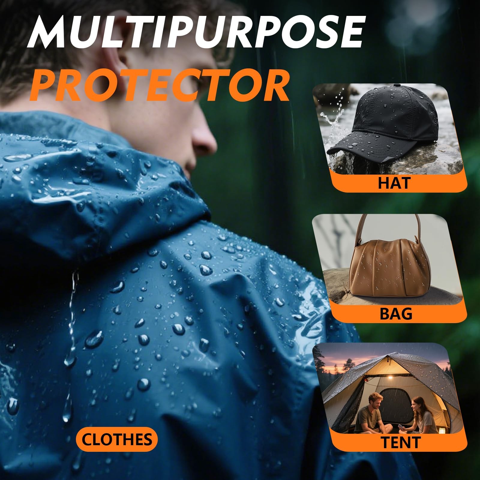 Shoe Protector Spray, 10.56 Oz, Rain & Stain Waterproof Nano Protection for S…