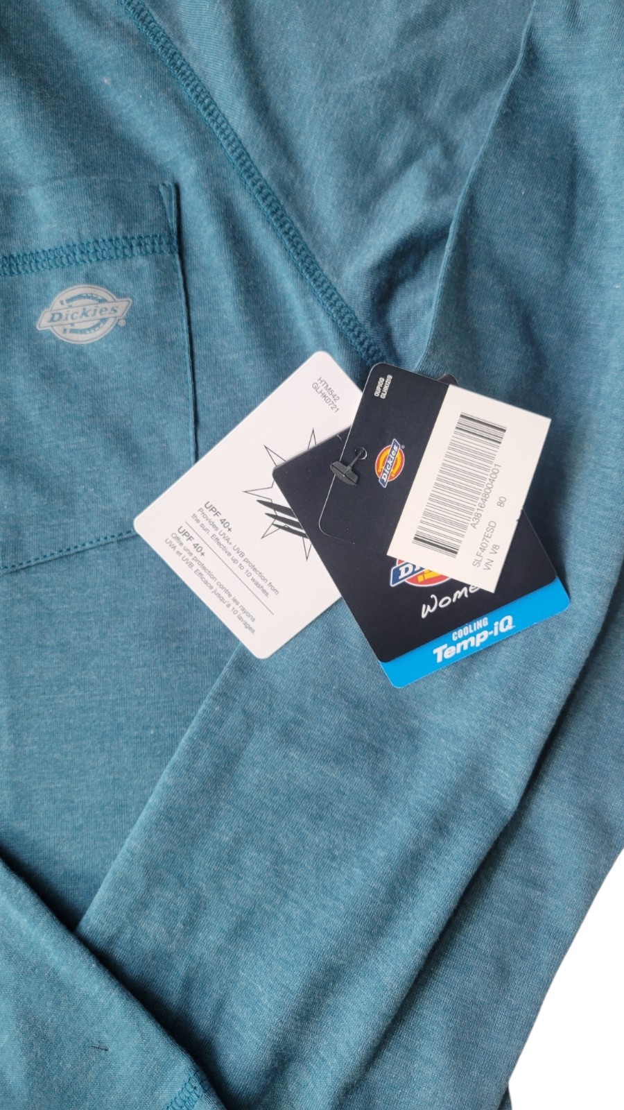 NWT Dickies Cooling Temp IQ Performance Workwear Outdoor Long Sleeve Hoodie…