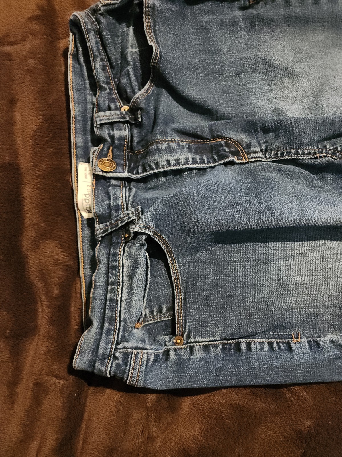 MUDD Flx Stretch High Rise Legging Jeans Size 13