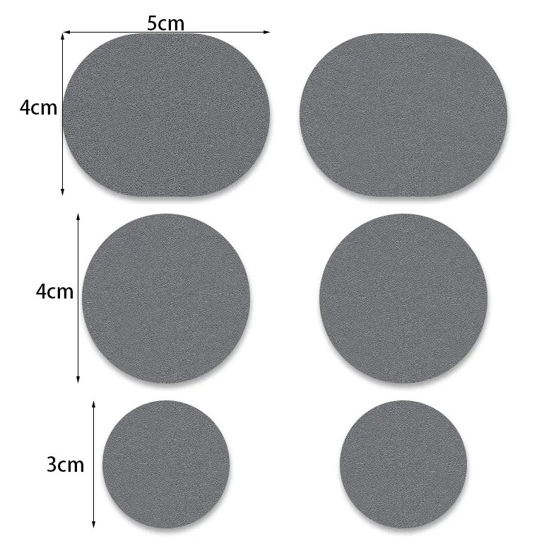 6pcs Shoe Repair Patches Self Adhesive Anti Wear Heel Insole Protectors – NEW