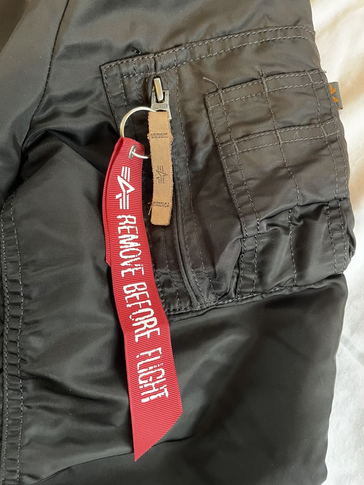 Alpha Industries MA-1 VF 59 Men’s Bomber Black Medium