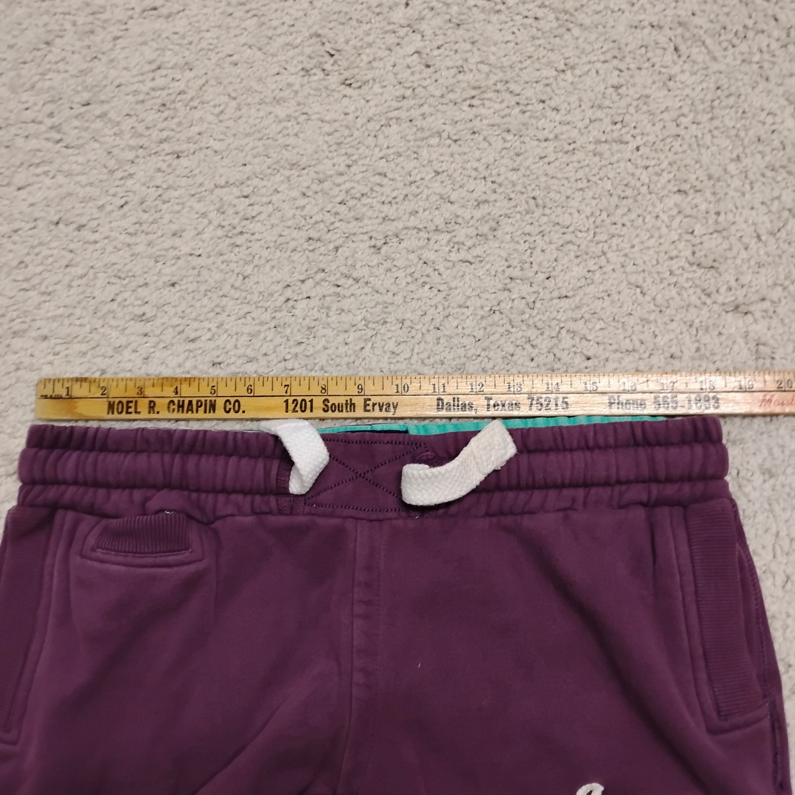 Superdry Sweatpants Mens Large Purple Joggers Tokyo Japan Embroidered Y2K Logo