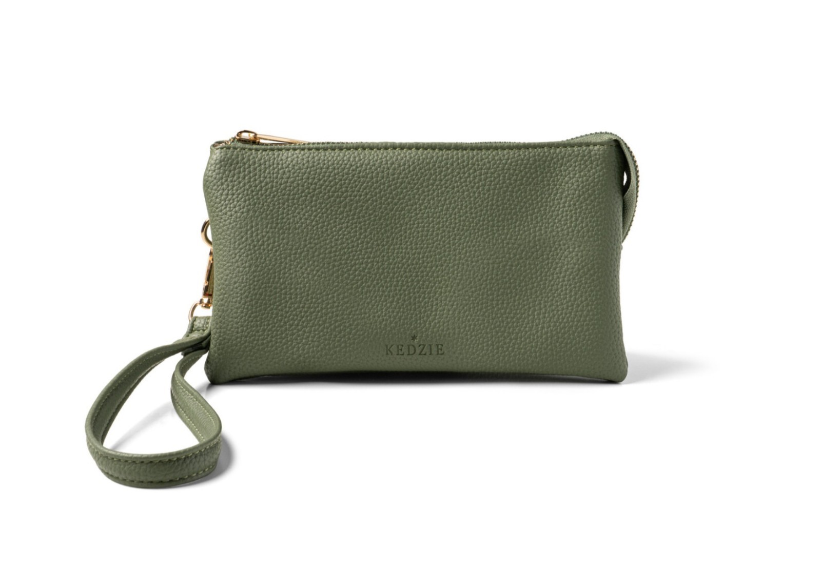 Kedzie Eclipse Wallet Crossbody Butter Soft Pebble Leather Various colors NWT