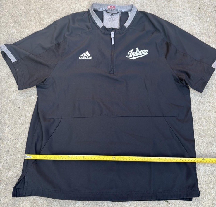 Adidas Climalite Fielder’s Choice 2.0 Cage Jacket Indiana Baseball Player Worn L