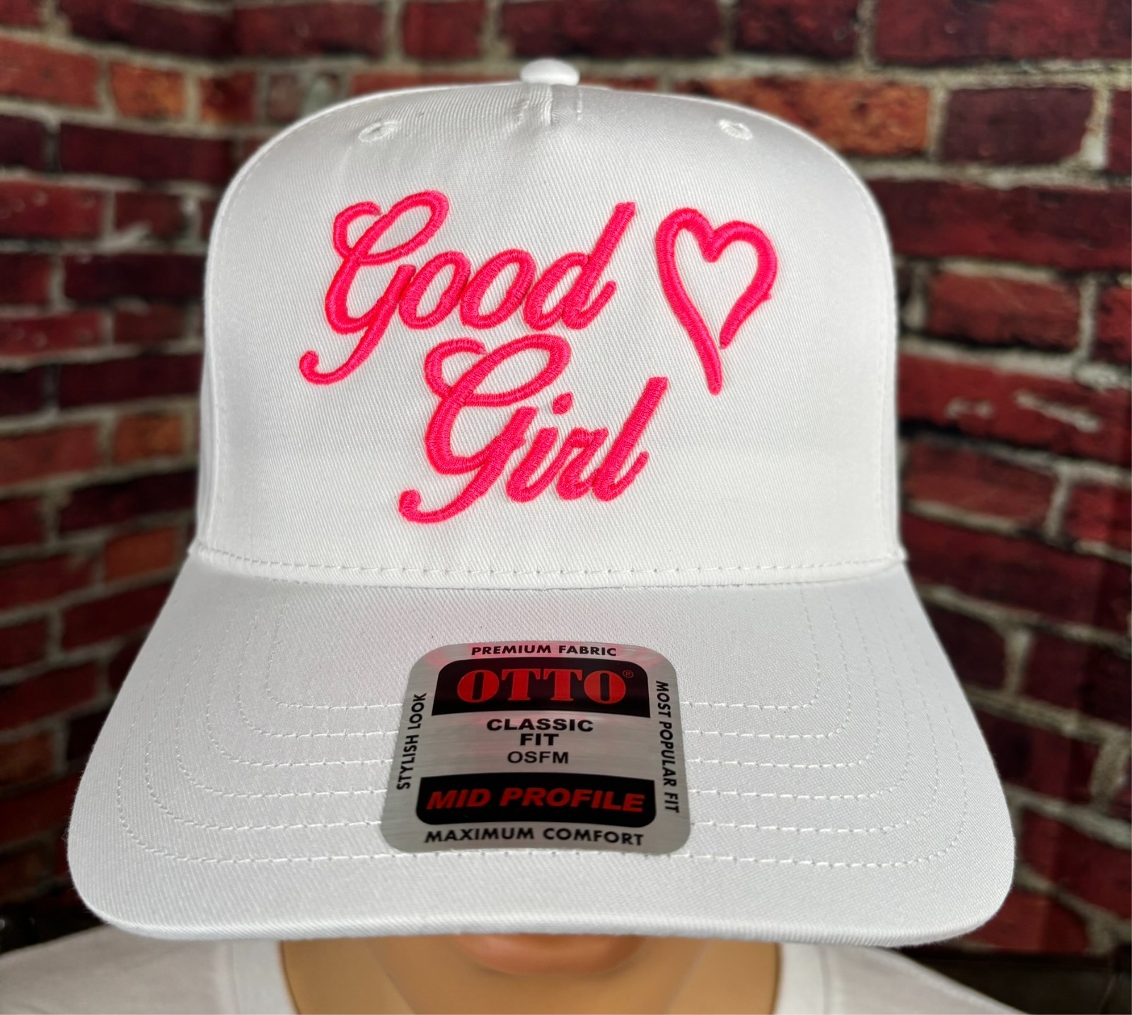 Good Girl 3D Embroidered Hat