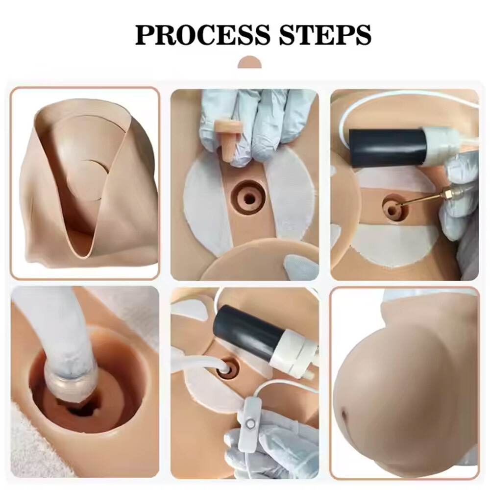Inflatable Style Silicone Fake Pregnant Belly Pregnancy For Crossdresser