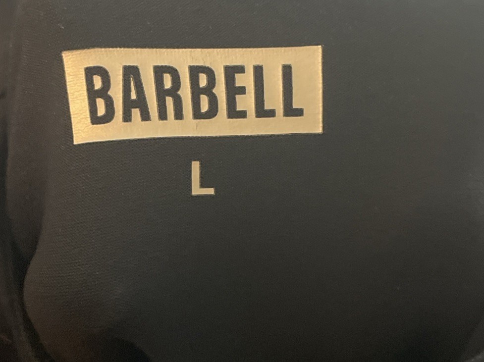 Barbell Apparel Hoodie Men’s Stealth Black Lightweight Size Large L