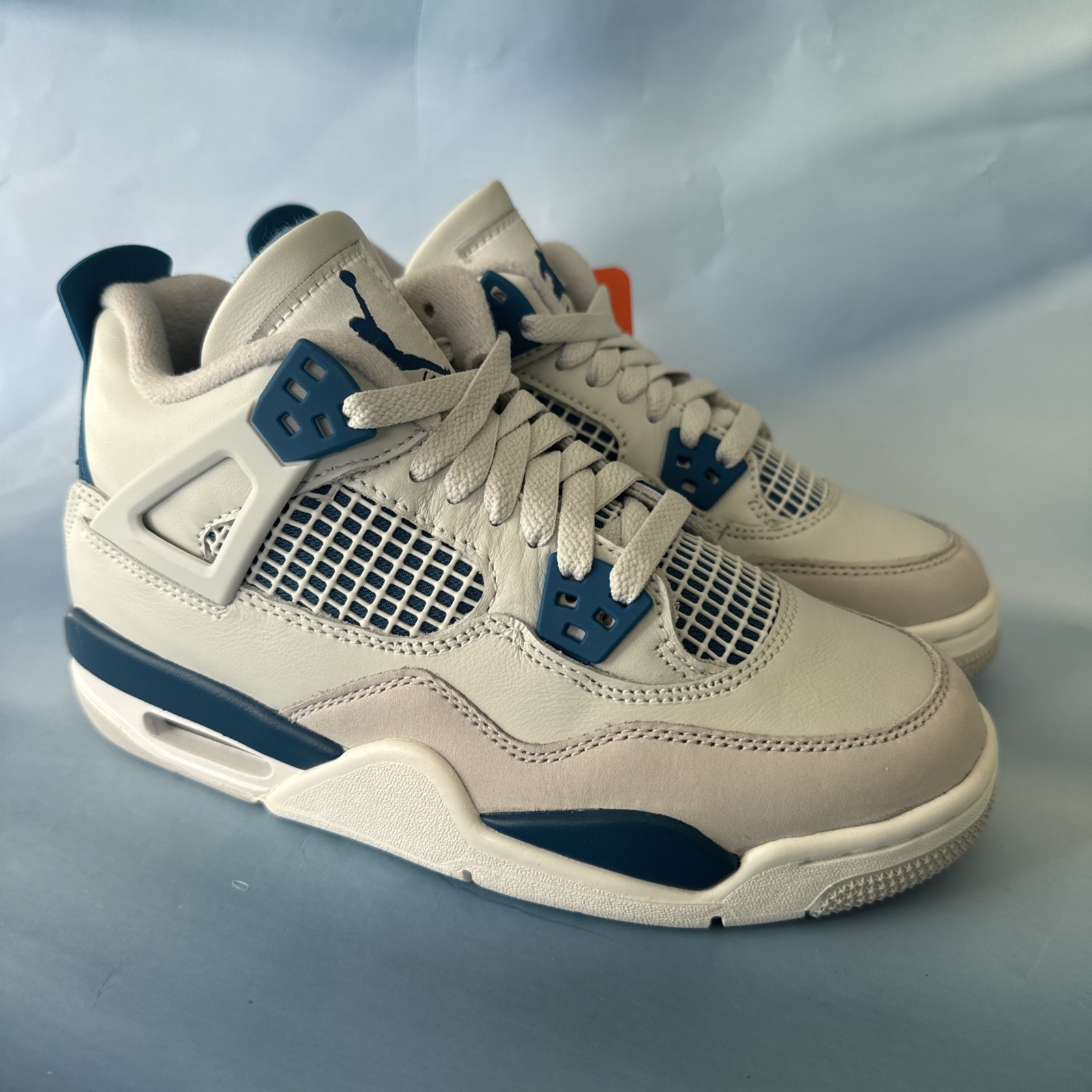 Size 5.5Y /7W – Jordan 4 Retro Military Blue (2024) HF4281-141