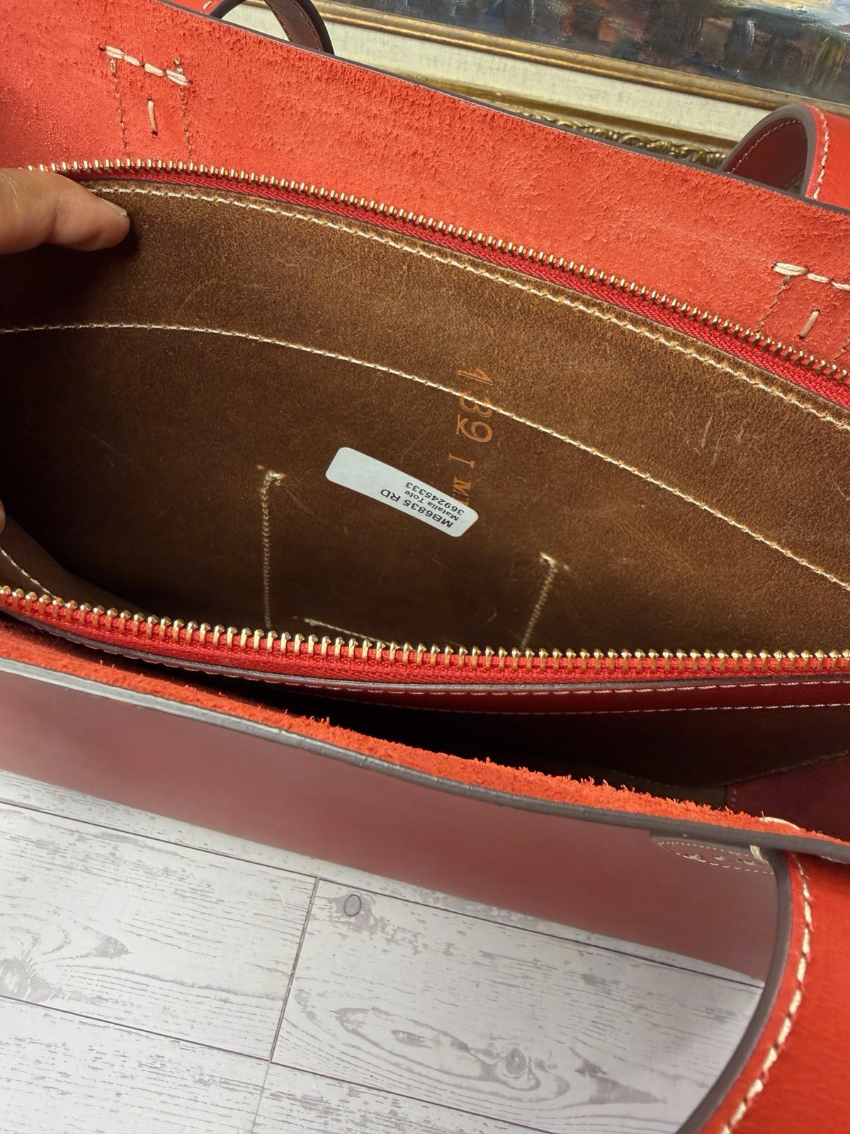 Dooney & Bourke Alto Tote – Red. Rare Find. New without tags. Pet/Smoke Free