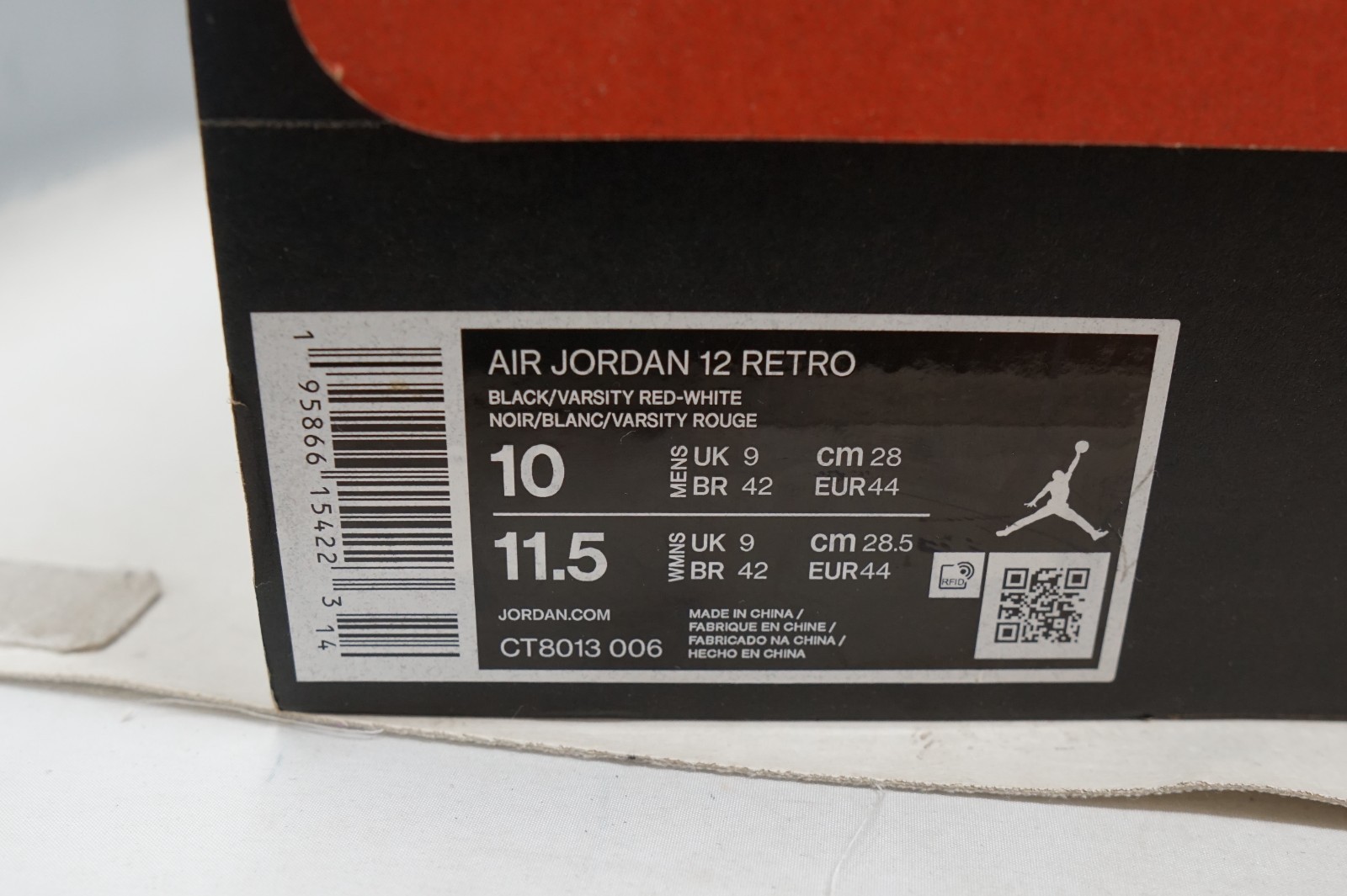 Size 10 – Jordan 12 Retro Mid Playoff 2022
