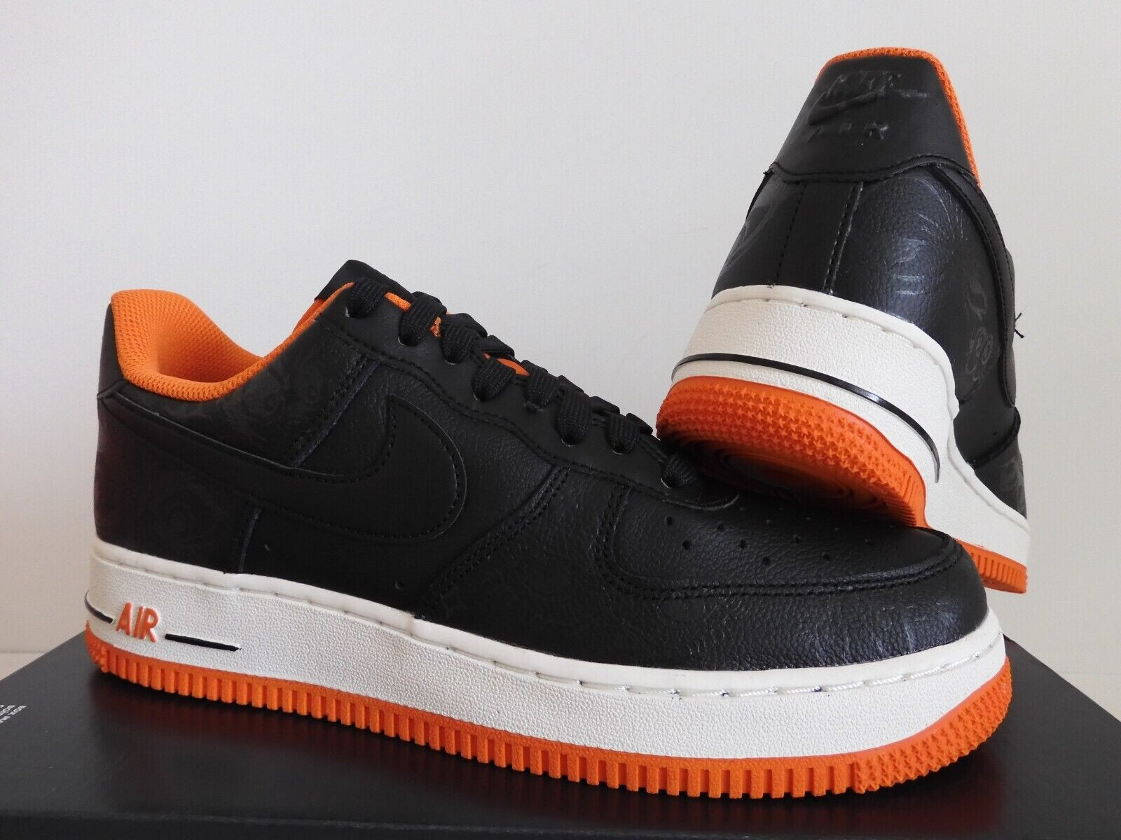PRISTINE IN ORIGINAL BOX NIKE AF1 07 ‘PREMIUM HALLOWEEN’ BLACK-STARFISH 9.5 M