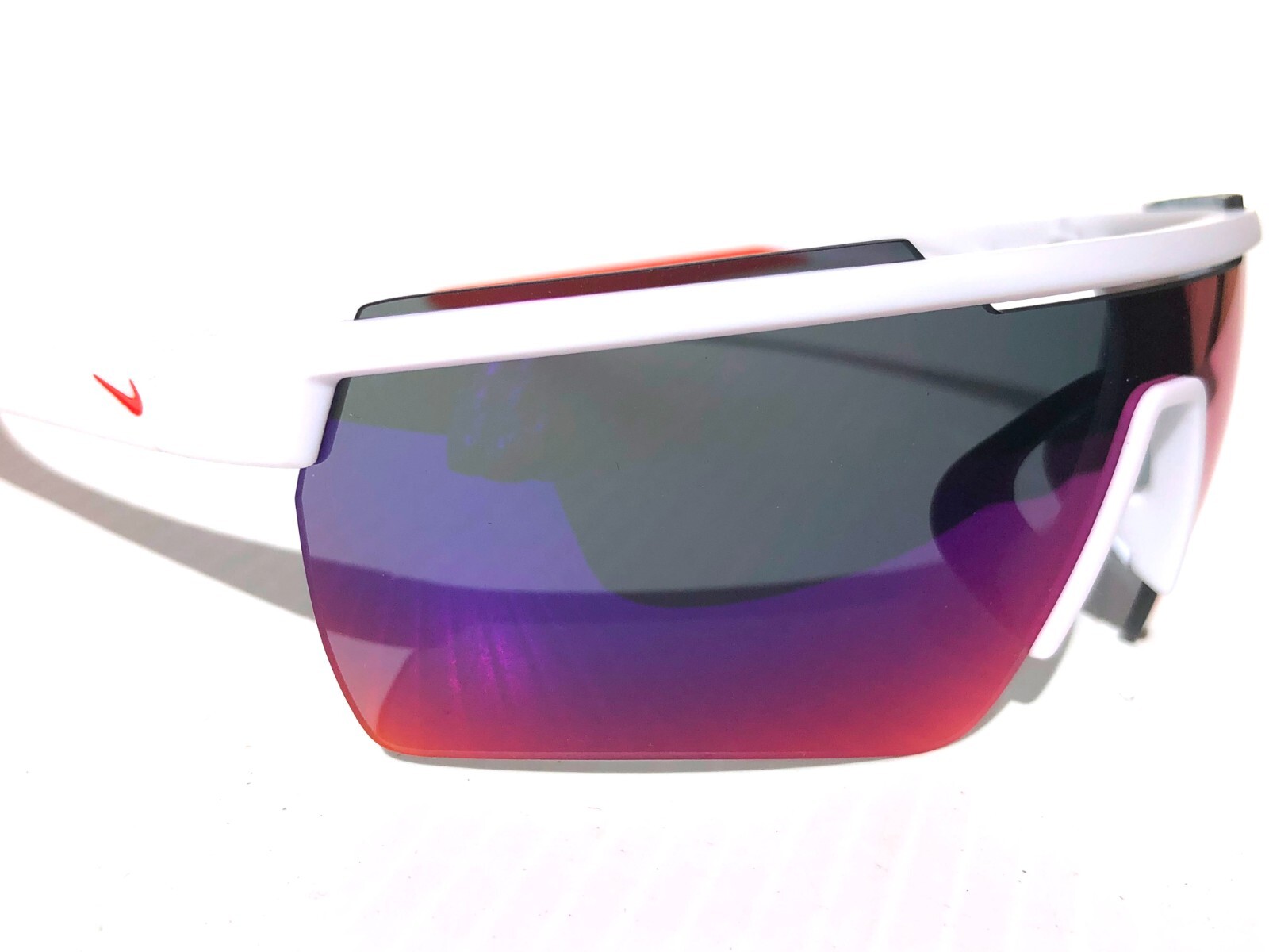 Nike WINDSHIELD ELITE 20 White Team Orange Frame Field Tint Sunglass CW1167 104