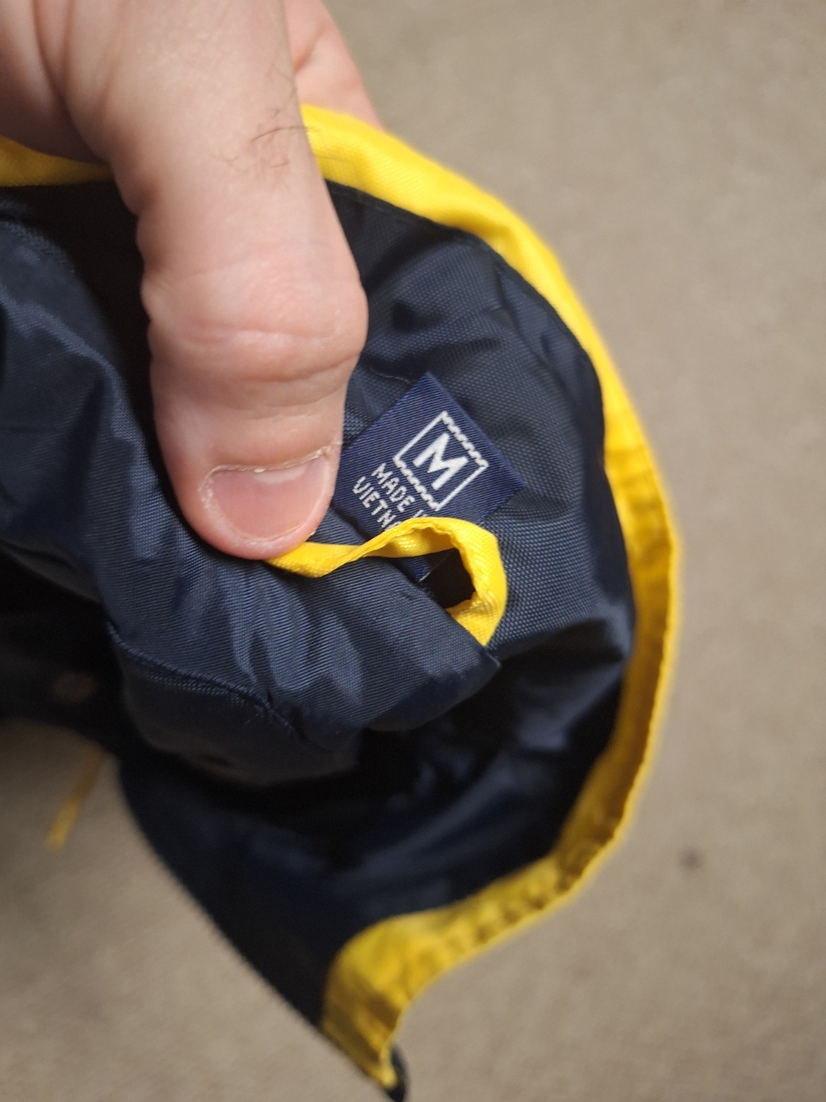 Vintage 90’s Jacket Goodyear Racing M Navy Zip Swingster NWT