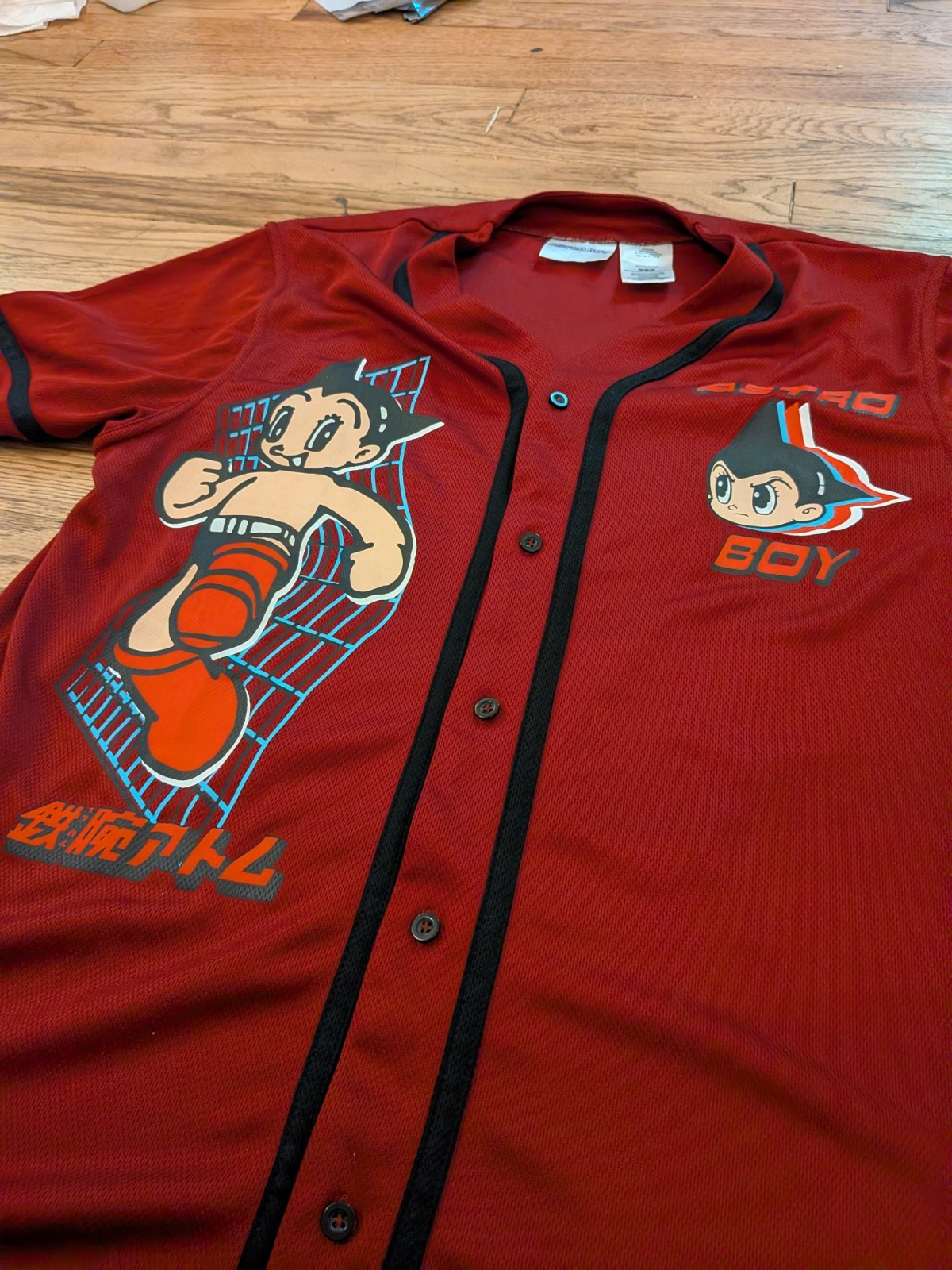 Astro-Boy Baseball Jersey Size Medium EUC