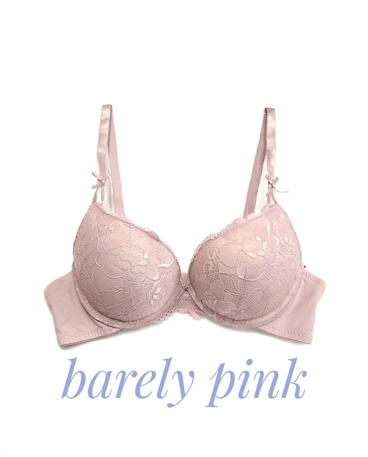 Add 2 Cup Sizes Extreme Ultimate Padding Power Lift Lace Ribbon Sexy Push Up Bra