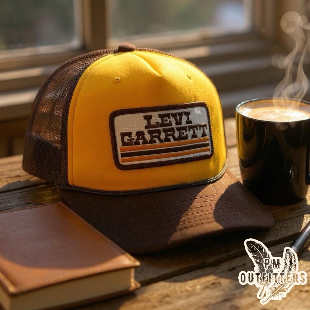 Vintage Levi Garrett Tobacco Patch on a Decky Foam Front Rope Trucker Hat