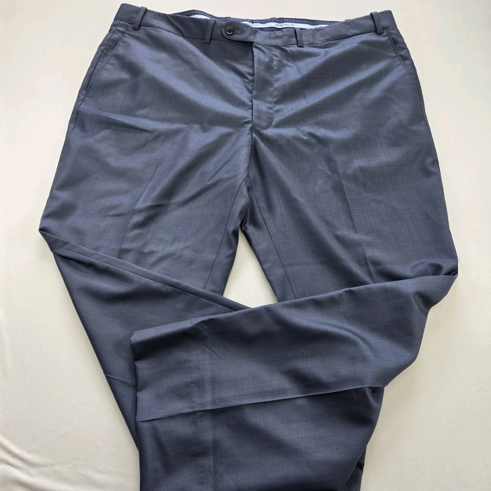 PETER MILLAR Flynn Classic Fit Wool 2 Piece Suit, Navy, Size 48R Pants 42×29