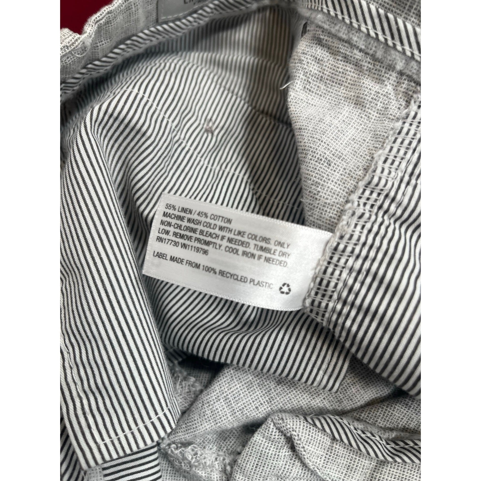 Goodfellow & Co Men’s 38 Gray Linden Linen Cotton Every Wear Shorts
