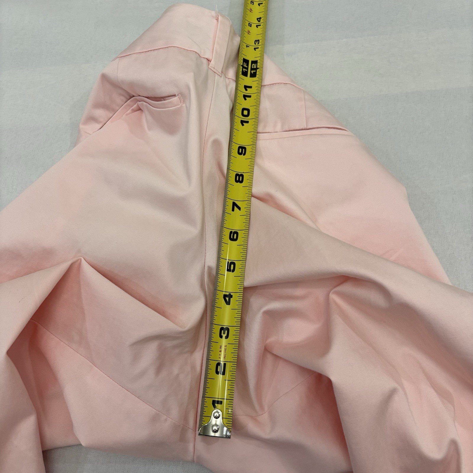 VINEYARD VINES Capri Pants Womens 98% Cotton Stretch Pink Back Pockets Sz 2