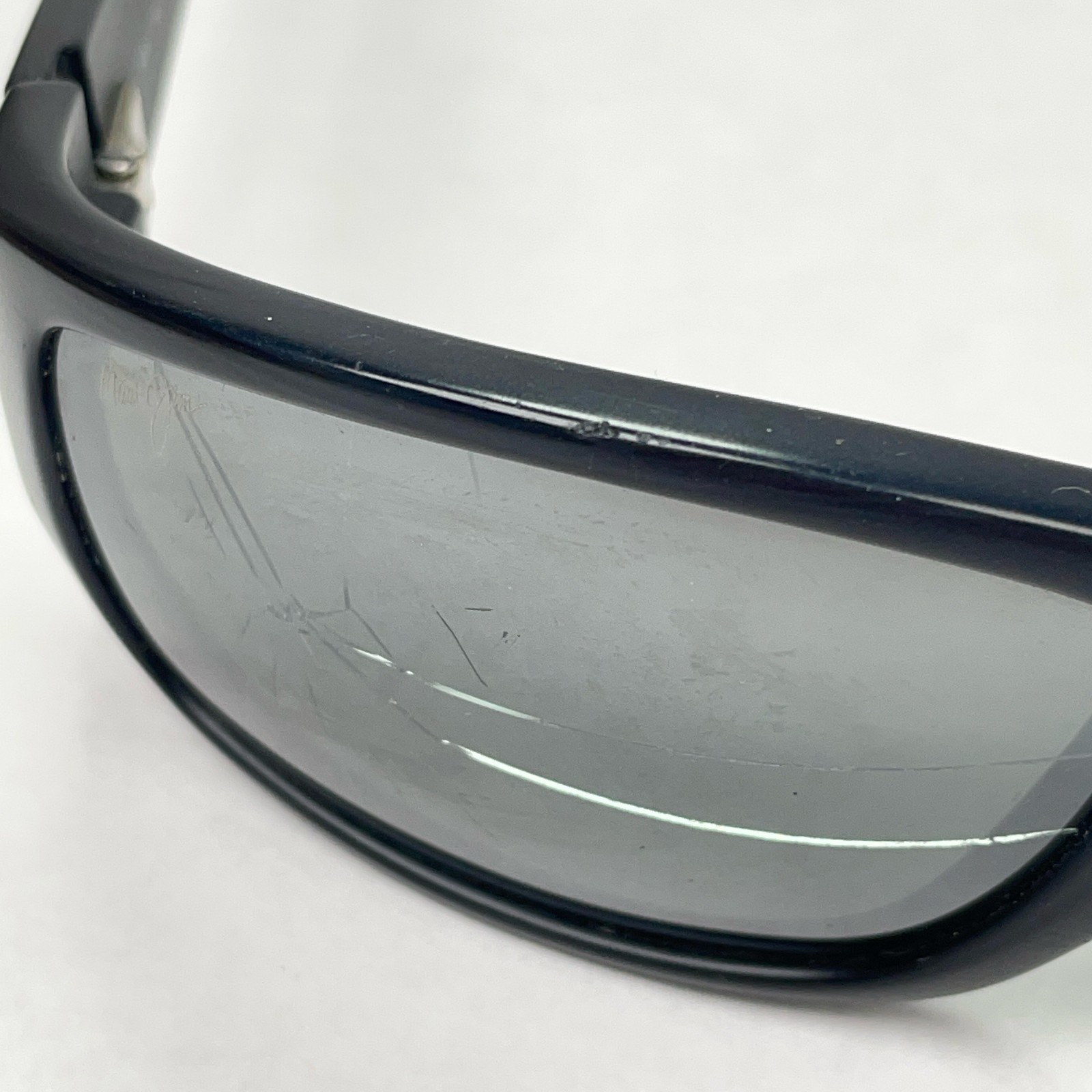 Maui Jim Wassup Sunglasses FRAMES ONLY MJ123-02W Black 60.5[]17 120 mm