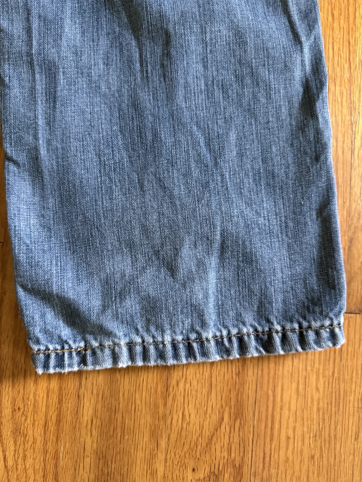 Levi’s 505 Men’s 30×32 Straight Fit Blue Medium Wash Cotton Denim Jeans Mid Rise