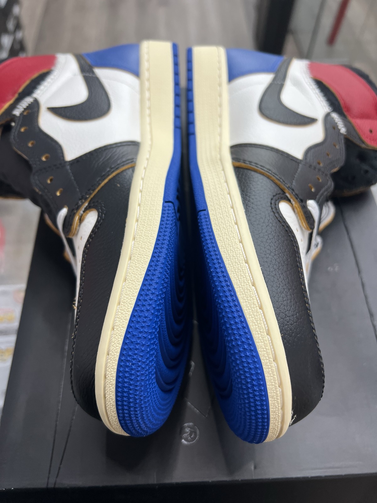 Size 13 – Air Jordan 1 Retro High OG SP Fragment x Union LA Varsity Red Sport Ro