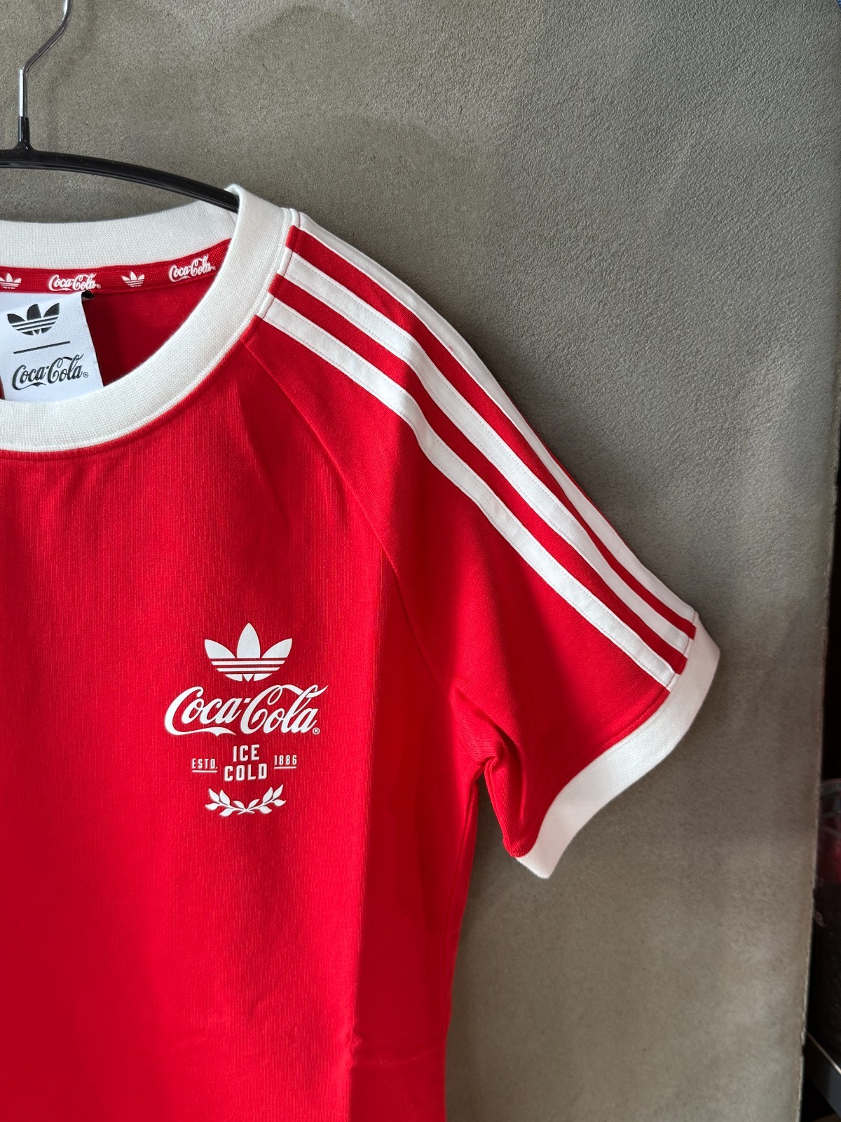 adidas x COCA-COLA Originals 3S Tee Women’s Lifestyle T-Shirts AsiaFit KY7558