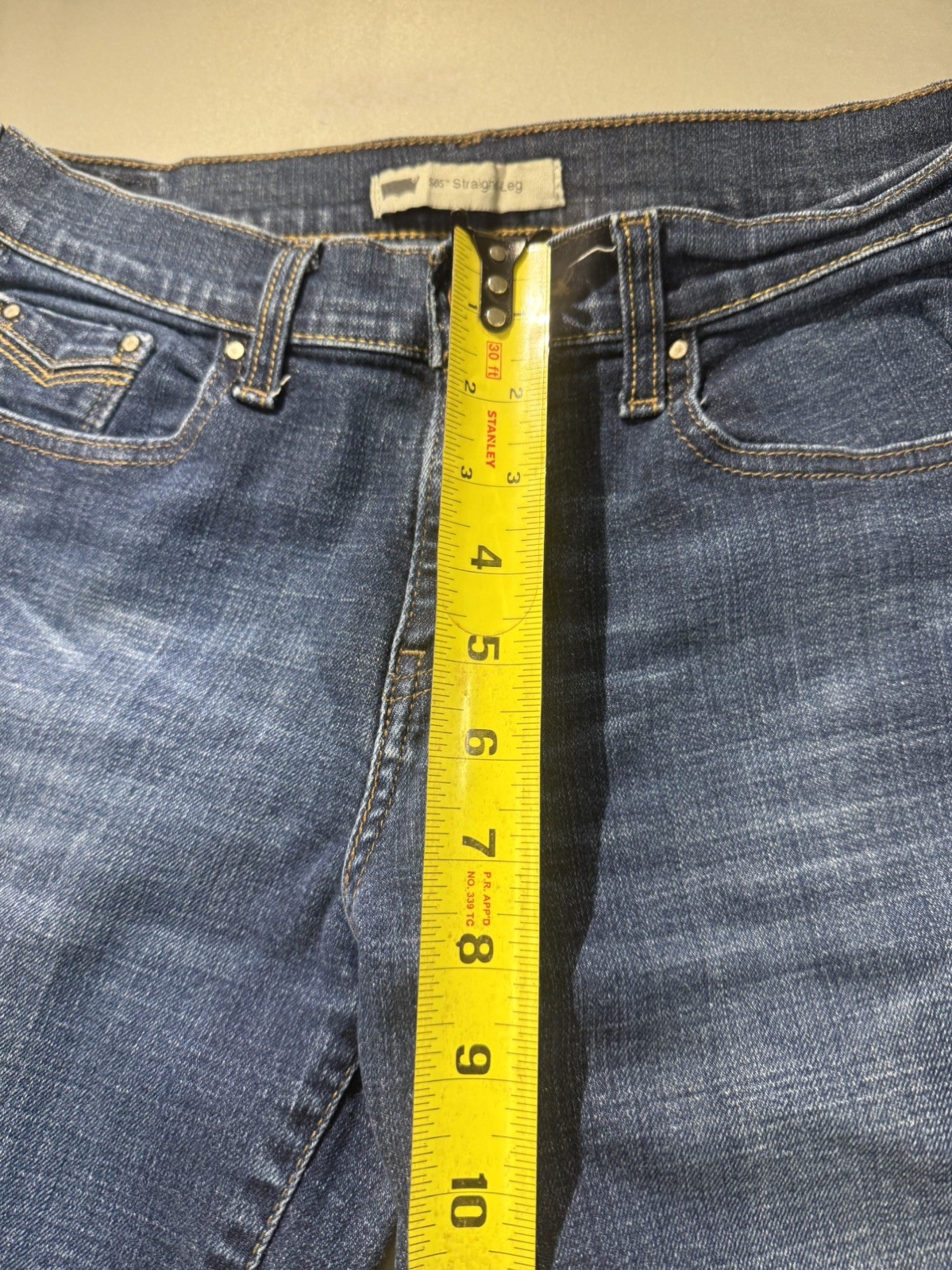 Levi’s 505 Jeans Women’s Blue Straight Leg Dark Wash Size 6