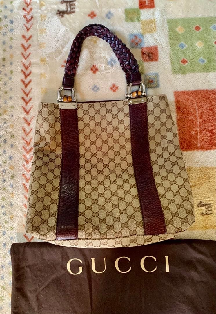 GUCCI Shoulder Bag Good Condition Gift Present 0611b